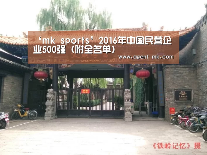 ‘mk sports’2016年中国民营企业500强(附全名单)(图1) mk sports